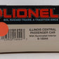 Lionel 6-16044 O Gauge Illinois Central Passenger Car NIB