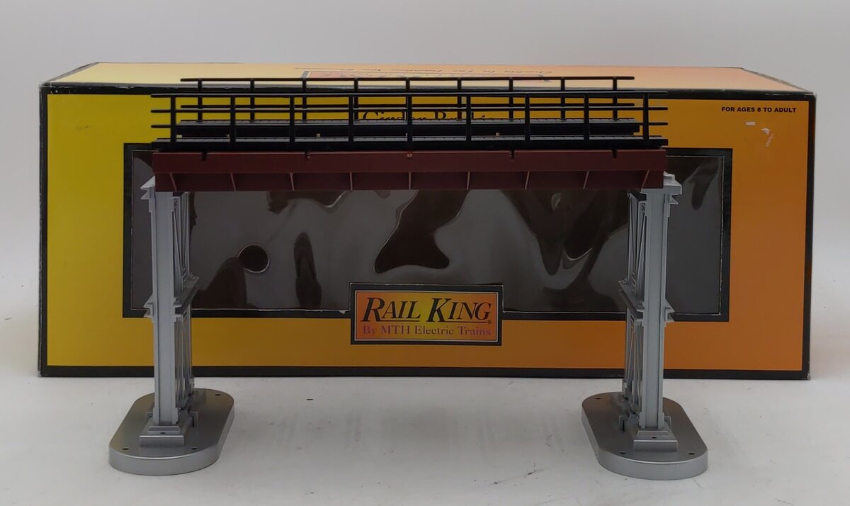MTH 40-1048 O Gauge Elevated Subway Trestle Bridge LN/Box