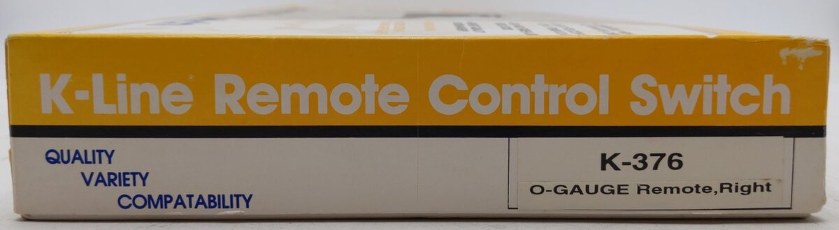 K-Line K-0376 O 42" Right Hand Remote Control Switch Turnout/Box
