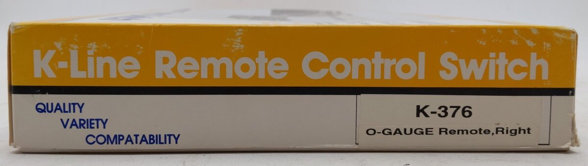 K-Line K-0376 O 42" Right Hand Remote Control Switch Turnout VG/Box