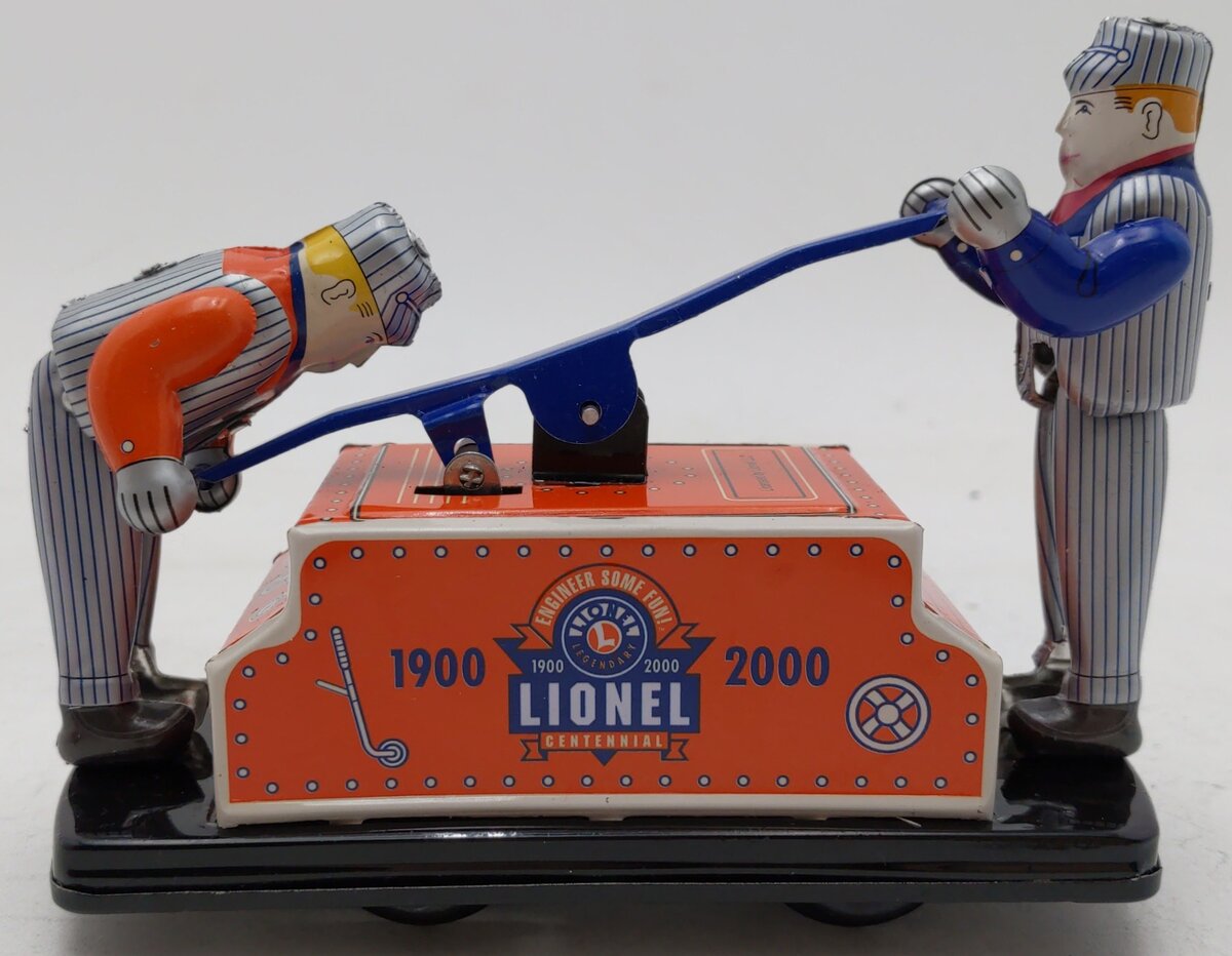 Lionel 20602 O Gauge Railroad Hand Car Centennial Anniversary LN/Box