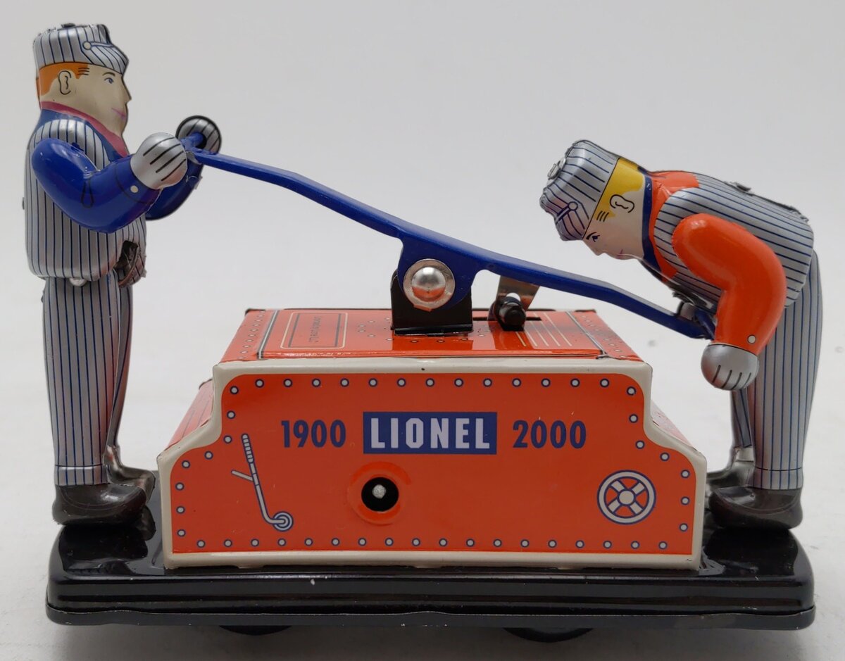 Lionel 20602 O Gauge Railroad Hand Car Centennial Anniversary LN/Box
