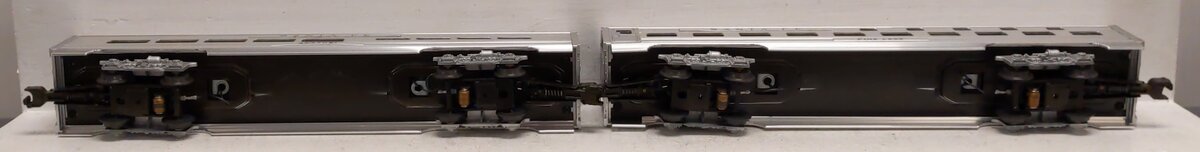 MTH 20-6116 O Santa Fe 60' Sleeper/Diner Aluminum Passenger Car Set (Set of 2) LN/Box