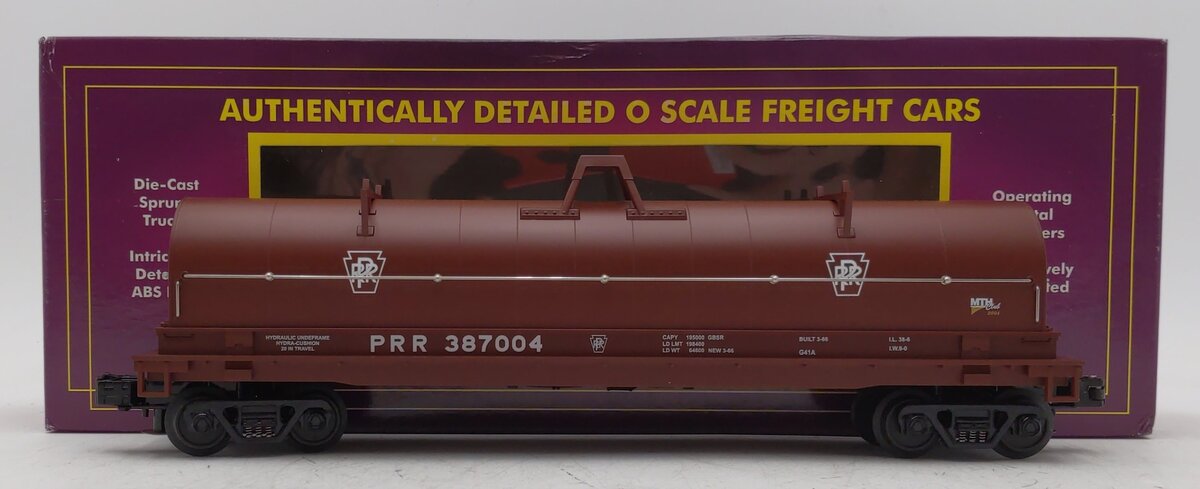 MTH 20-98400 O Gauge Pennsylvania Railroad Coil Car #387004 EX/Box
