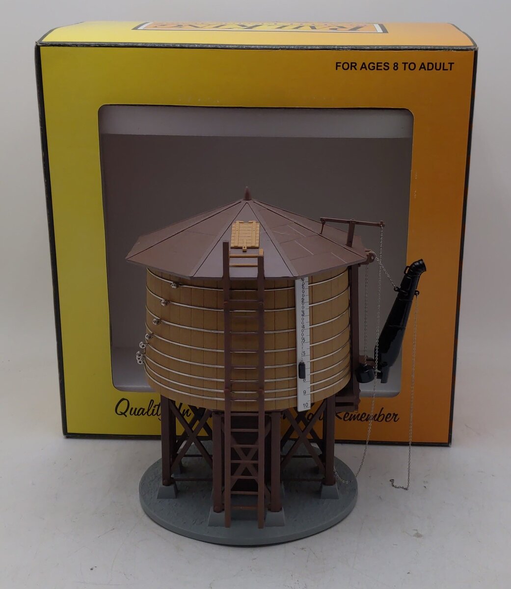 MTH 30-11028 O Operating Wood Water Tower LN/Box