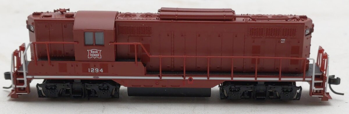 Atlas 40005347 N Rock Island Silver GP-7 PH.2 TT Diesel Locomotive #1294