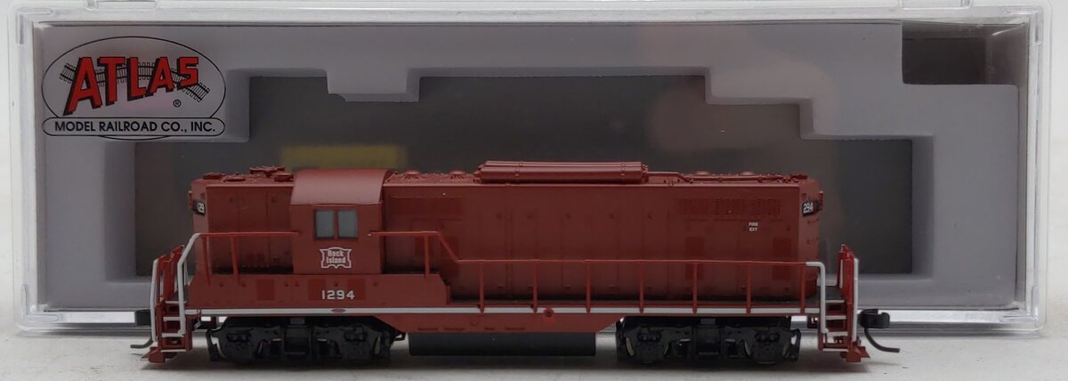 Atlas 40005347 N Rock Island Silver GP-7 PH.2 TT Diesel Locomotive #1294