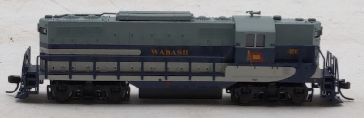 Atlas 40005354 N WAB GP-9 Torpedo Tube Diesel Locomotive Standard DC #493