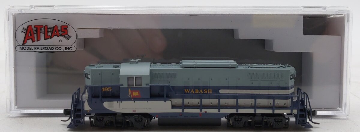 Atlas 40005355 N Wabash GP-9 Torpedo Tube Diesel Locomotive #495