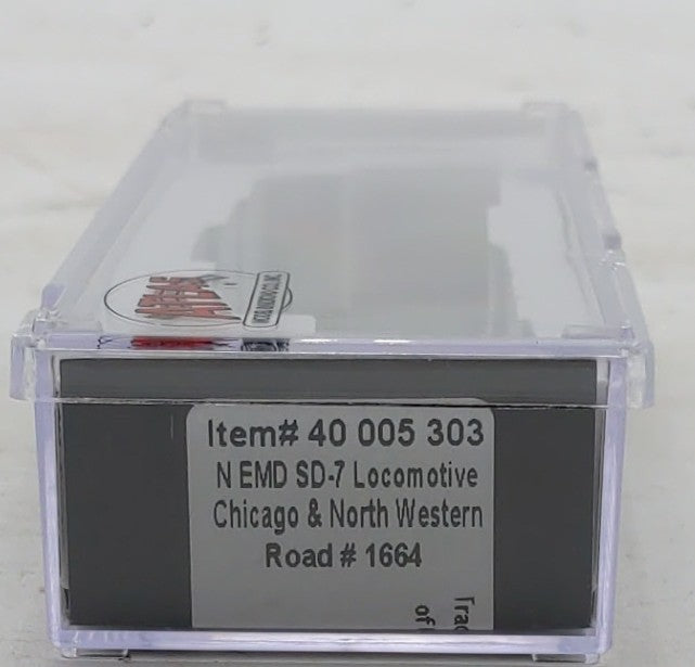 Atlas 40005303 N Chicago & Northwester EMD SD-7 Diesel Locomotive #1664 w/ DCC LN/Box
