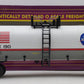 MTH 20-96020 O NASA Unibody Single Dome Tank Car #190 LN/Box