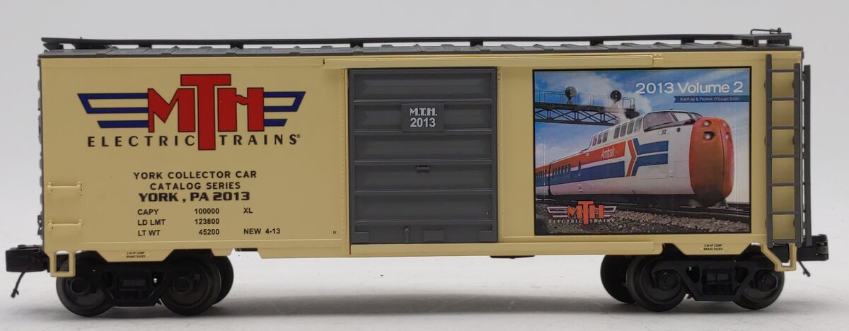 MTH 20-93593 O Scale TCA Spring York 2013 Boxcar MT/Box