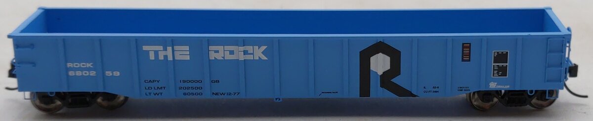 Trainworx Inc 25243-23 N Rock Island 52' 6" Thrall Steel Gondola Car #680259