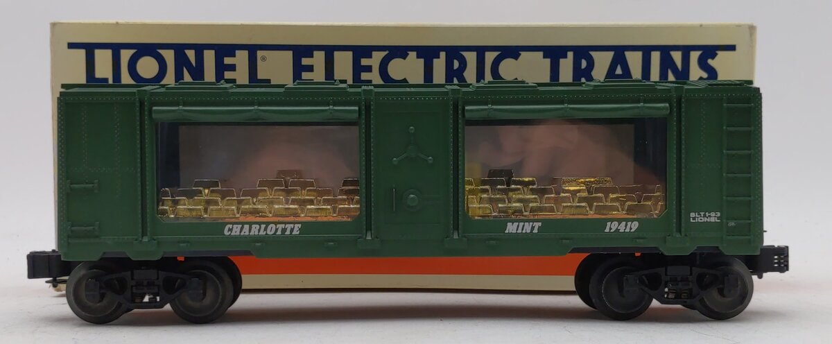 Lionel 6-19419 O Gauge Charlotte Mint Car LN/Box