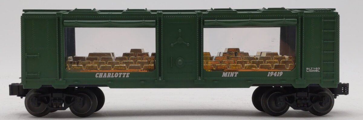 Lionel 6-19419 O Gauge Charlotte Mint Car LN/Box