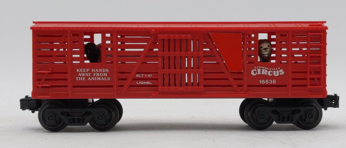 Lionel 6-16638 O Gauge Lionelville Circus Animal Car NIB