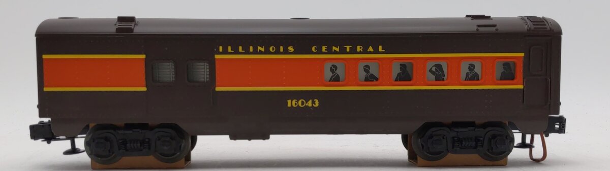 Lionel 6-16043 O Gauge Illinois Central Combo Car NIB