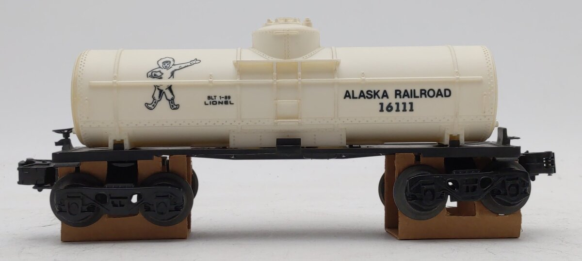 Lionel 6-16111 O Gauge Alaska White Single Dome Tank Car LN/Box