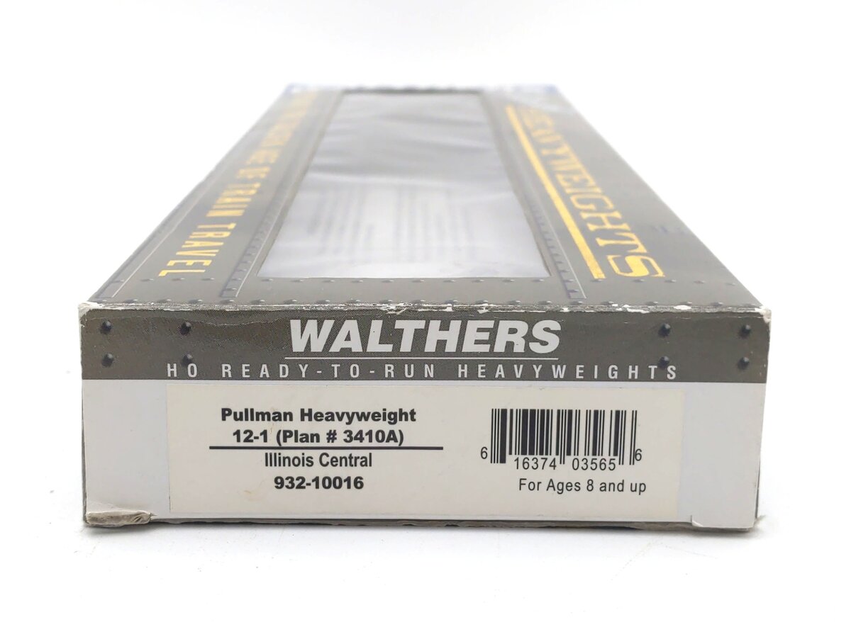 Walthers 932-10016 HO Scale Illinois Central Heavyweight Pullman 12-1 Sleeper LN/Box