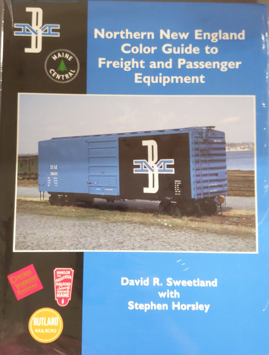 Northern New England Color Guide to Freight & Passenger Equipment Hardcover MT