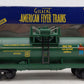 American Flyer 6-48235 S Gauge Smokey Bear 60th B-Day 1-Dome Tank Car NIB