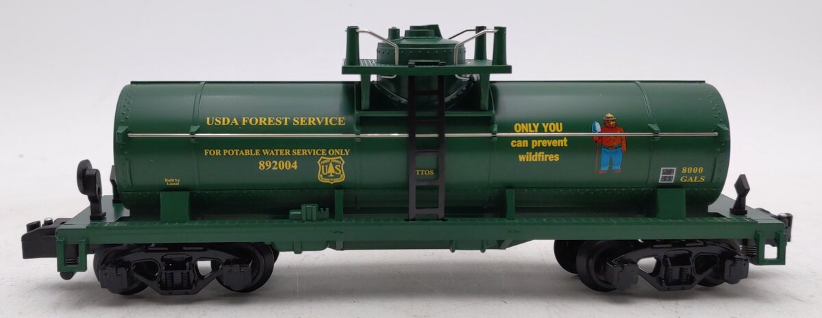 American Flyer 6-48235 S Gauge Smokey Bear 60th B-Day 1-Dome Tank Car NIB