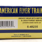 American Flyer 6-48235 S Gauge Smokey Bear 60th B-Day 1-Dome Tank Car NIB