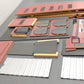 Scale University 005 O Scale 5 Stall Roundhouse Building Kit