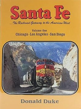 Santa Fe Volume One Hardcover Book By Donald Duke MT