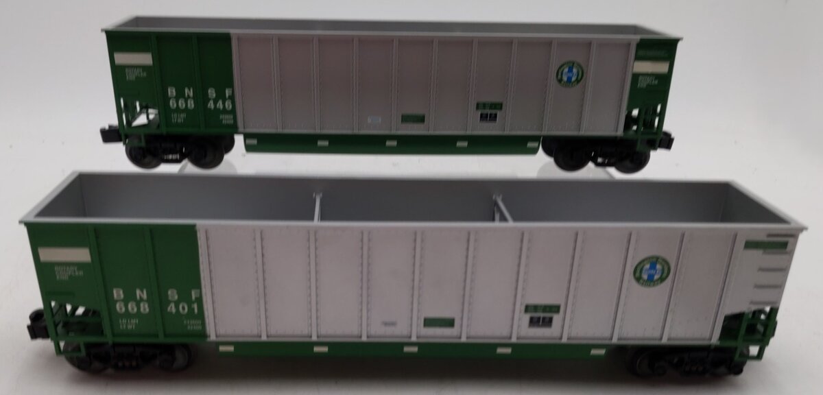 Lionel 6-27851 O Gauge BNSF BathTub Gondola (Pack of 2)