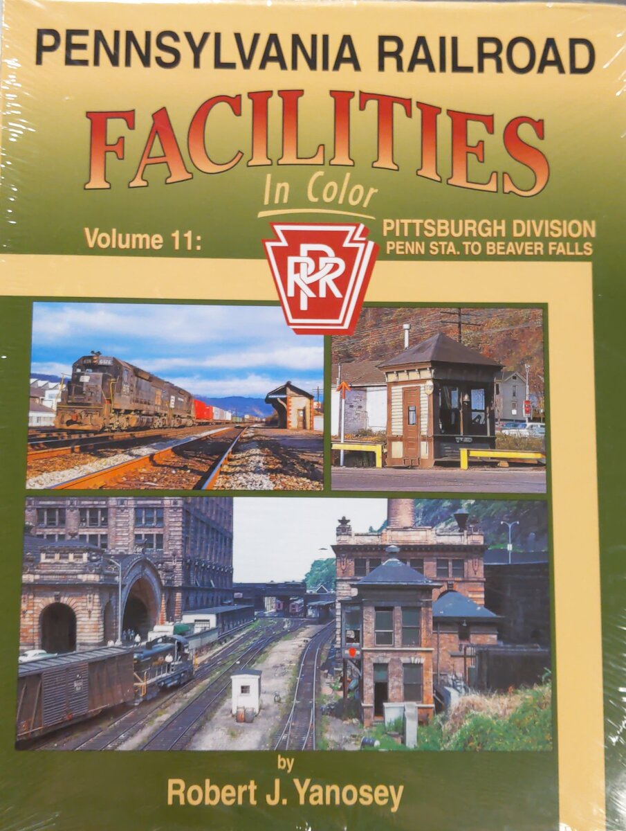 Pennsylvania Railroad Facilities in Color Vol.11 Hardcover Book Robert J Yanosey MT
