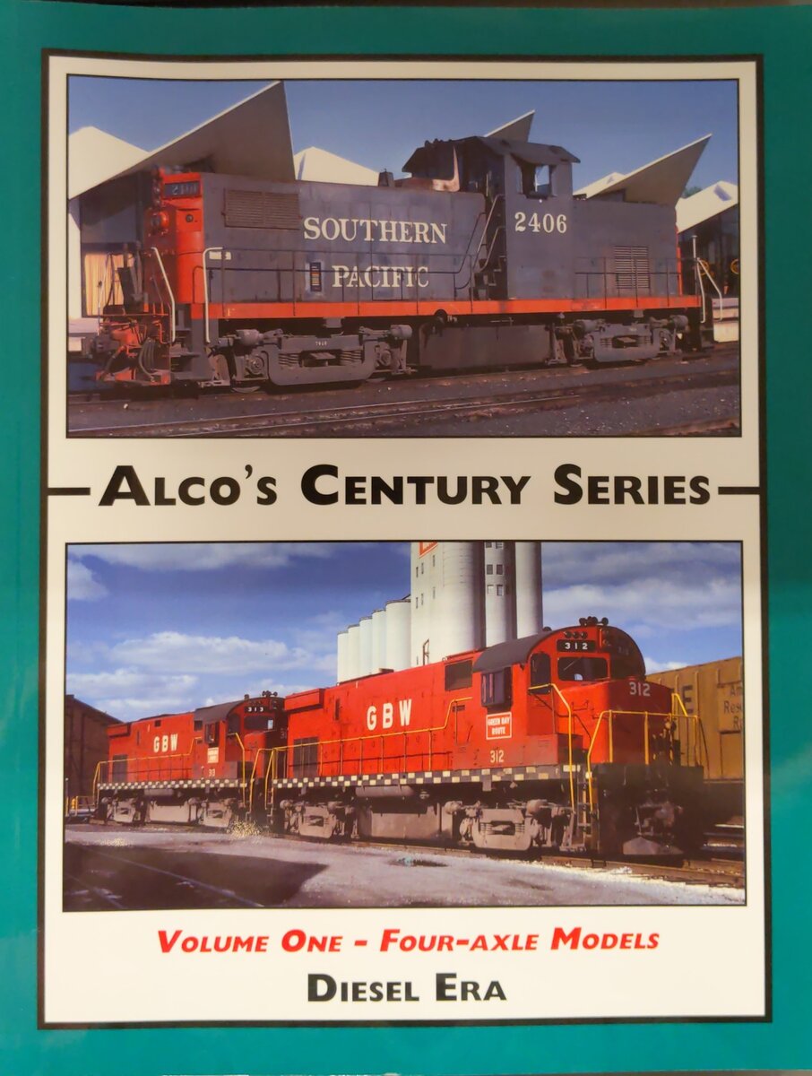 Alco's Century Series Volume 1 Paperback Book By Diesel Era, Stephen McMillan EX