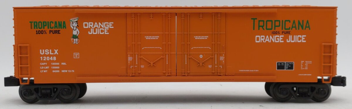 MTH 30-74624 Tropicana 50' Double Plug Door Boxcar