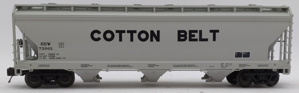 MTH 20-97772 SSW Cotton Belt 3-Bay Centerflow Hopper