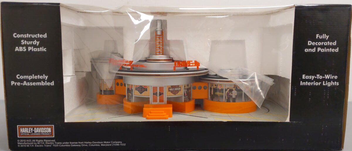 MTH 30-9170 Harley Davidson Operating Drive Through Diner