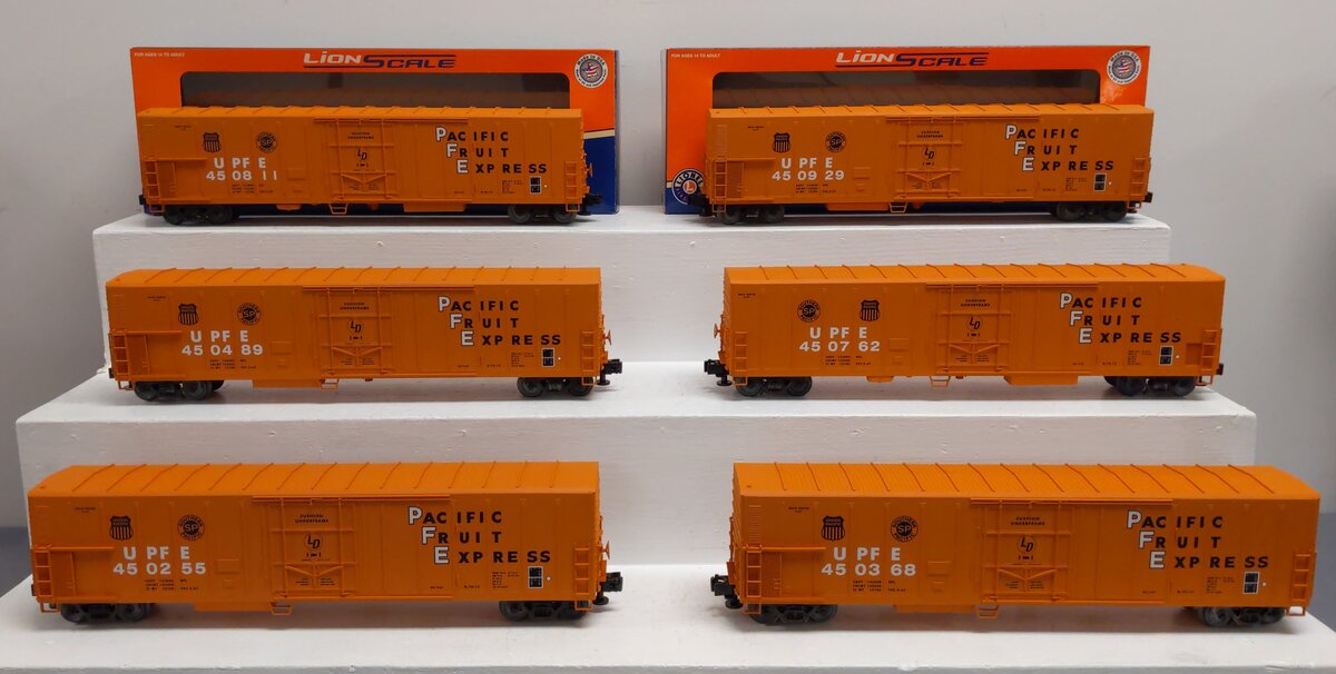 Lionel 3-17170 O Pacific Fruit Express 57' Mechanical Reefer (6)