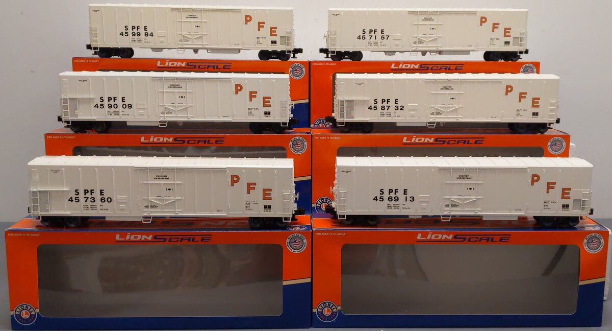 Lionel 3-17180 O Southern Pacific Fruit Express 57' Mechanical Reefer (6)