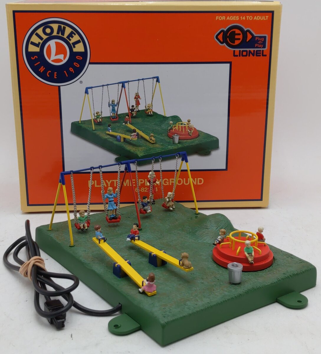 Lionel 6-82104 O Lionellville Plug-n' Playtime Animated Playground