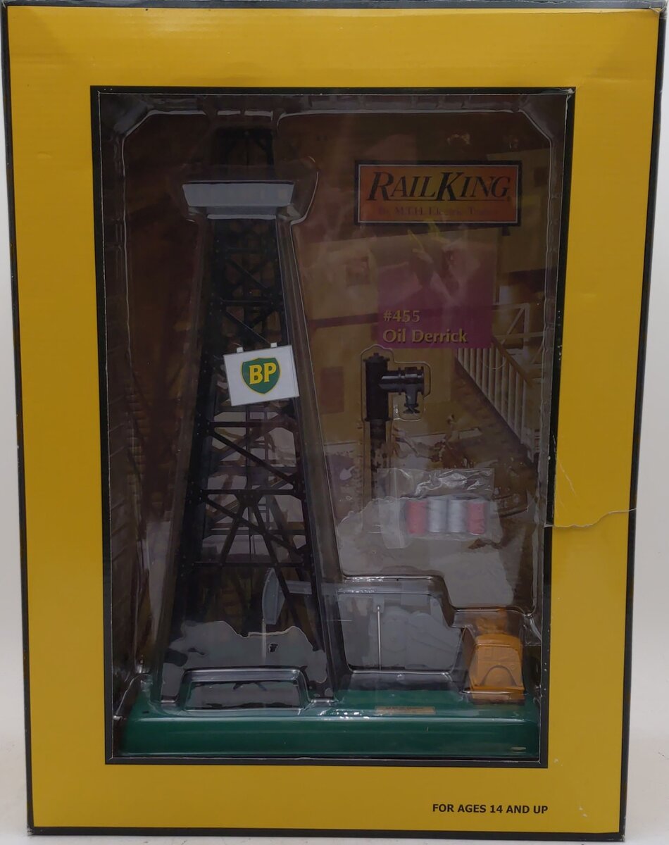 MTH 30-90435 BP #455 Operating Oil Derrick