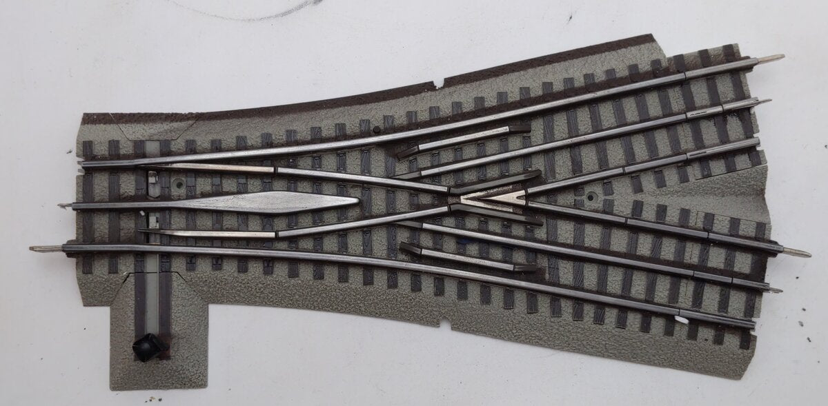 Lionel 6-16832 O72 FasTrack Command Control Wye Switch Turnout