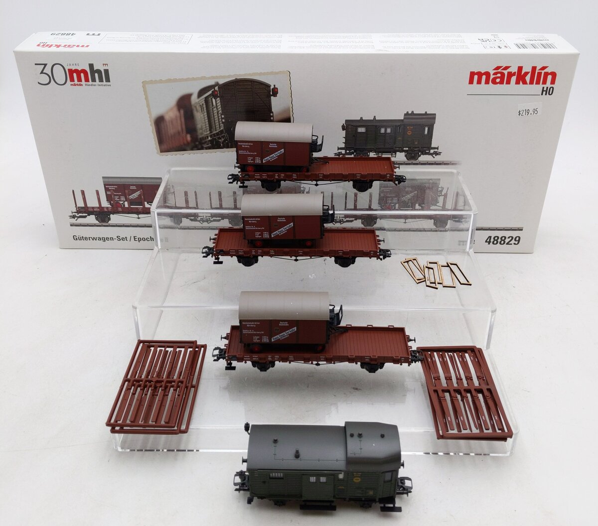 Marklin 48829 HO MHI Freight Car Set Exclusive LN/Box