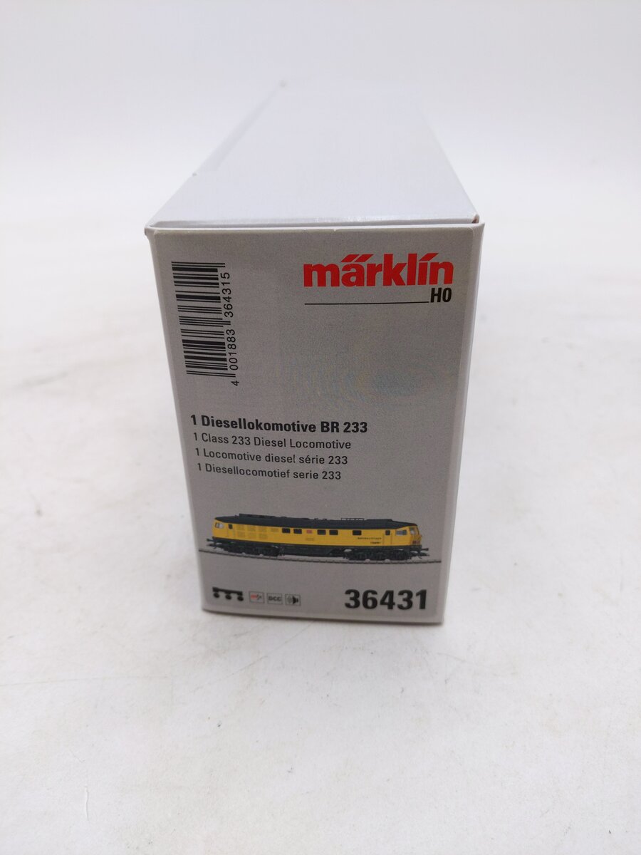 Marklin 36431 HO Digital Deutsche Bahn Class 233 Diesel Locomotive