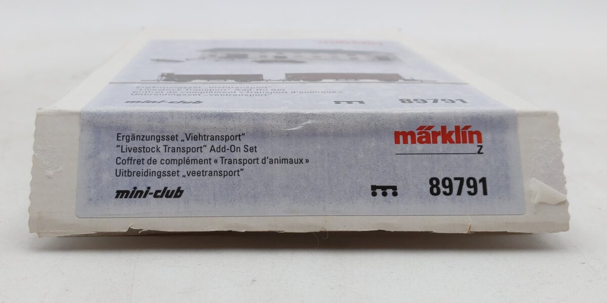 Marklin 89791 Z "Livestock Transport" Add-On Set