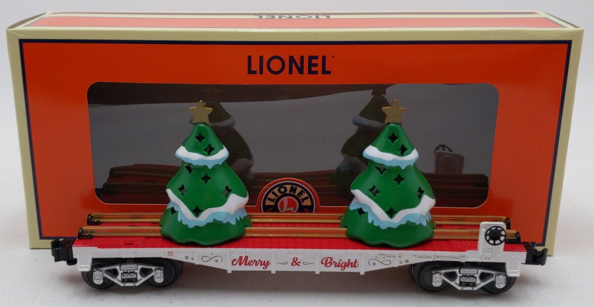Lionel 2328270 O Christmas Tree Flatcar