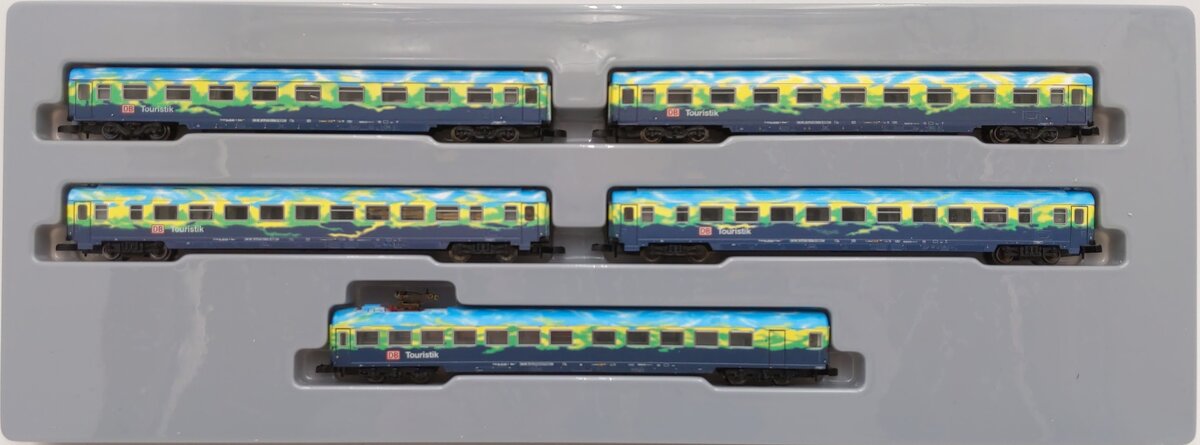 Marklin 87300 Z DB AG Touristikzug Passenger Car Set (Set of 5)