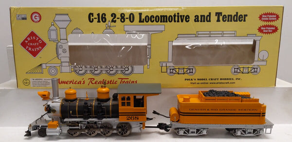 Aristo-Craft 80102 G Denver & Rio Grande Locomotive & Tender