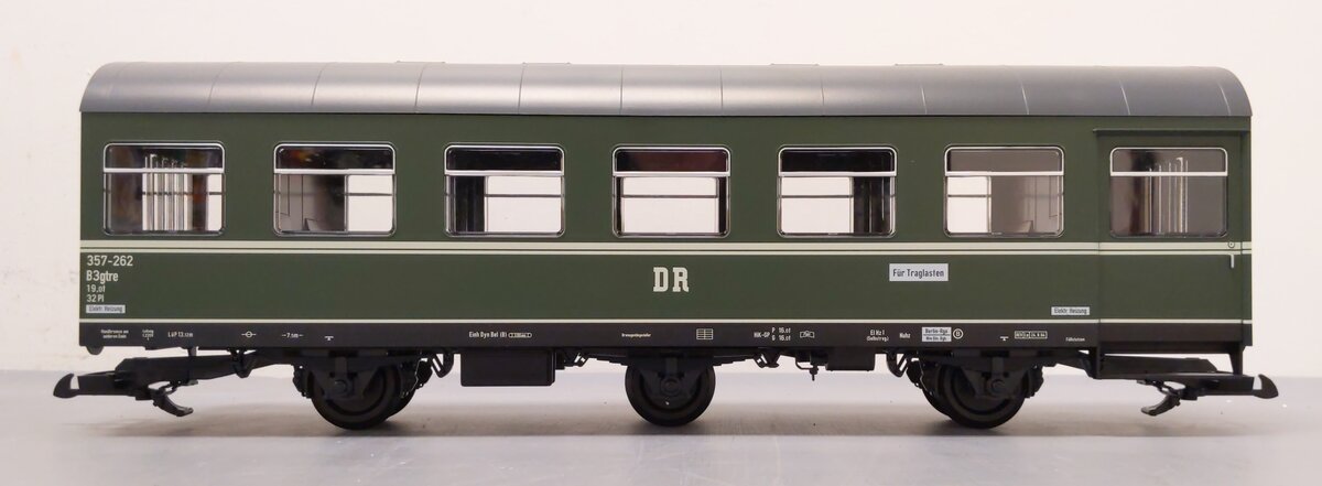 Piko 37687 G Scale DR III Reko 3-Axle Baggage Dage