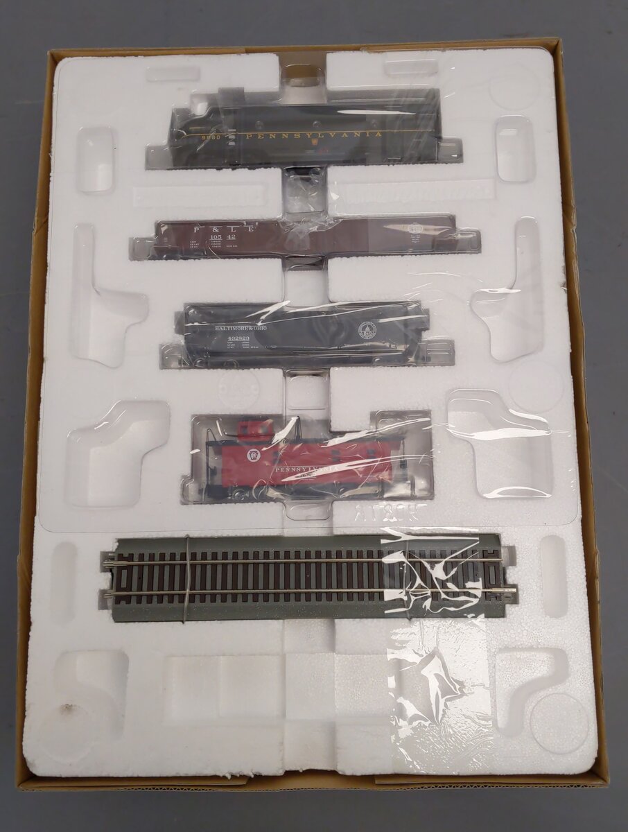 MTH 81-4002-1 HO Pennsylvania F-3 Diesel R-T-R Deluxe Freight Train Set w/PS 3.0
