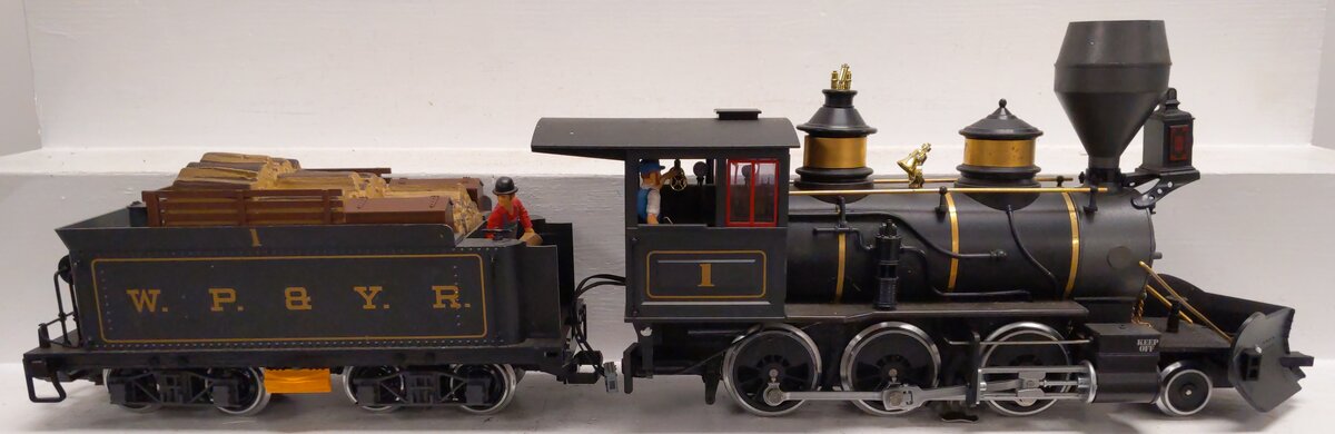 LGB 26182 W P & Y R 2-6-9 Mogul Steam Locomotive & Tender w