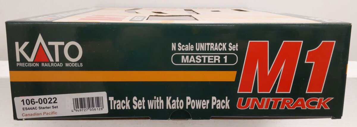 Kato 106-0022 Canadian Pacific GE ES44AC GEVO N Gauge Diesel Freight Train Set